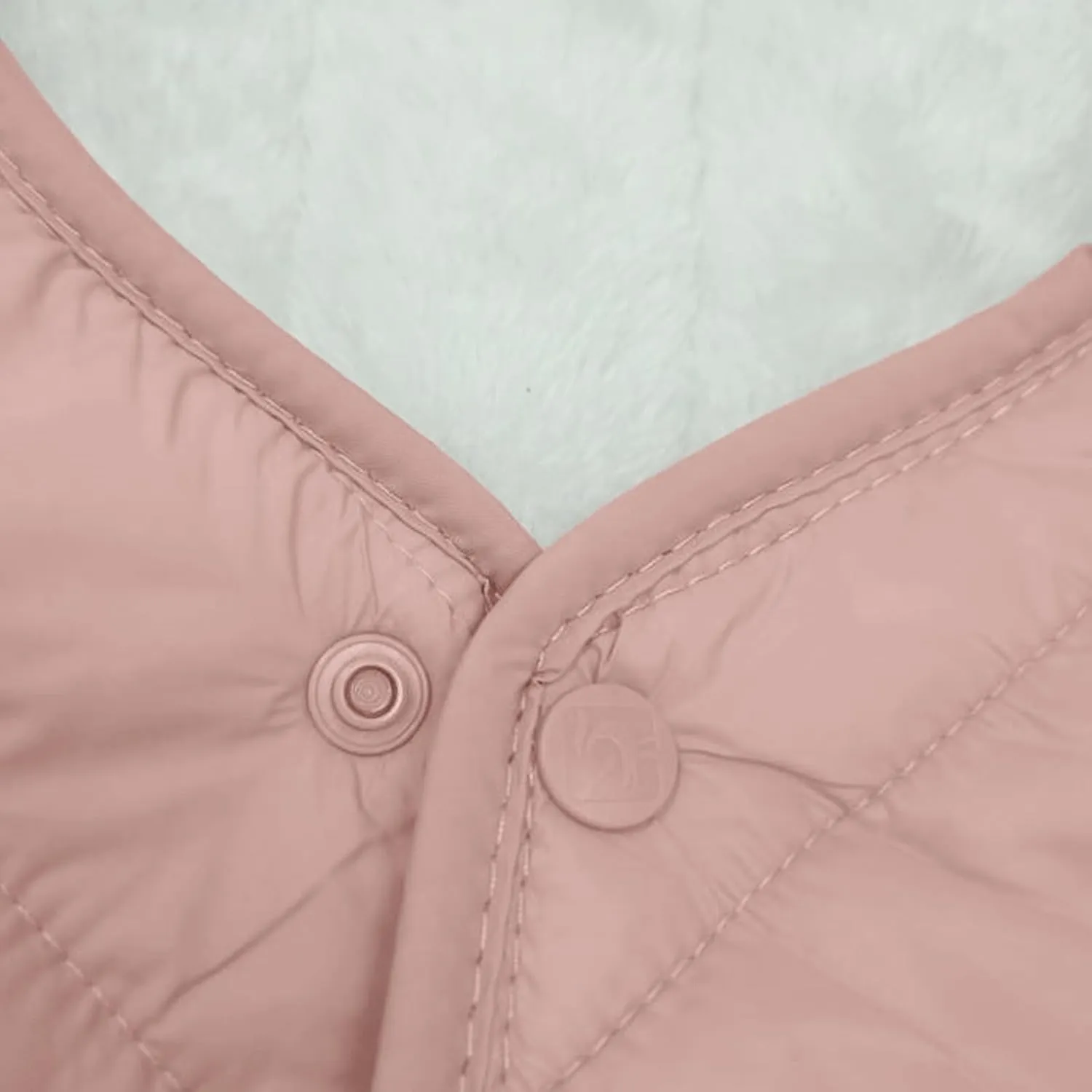 2024 Women Winter Quilted Jacket Light Weight Resin Buckle Warm Fleece Pocket Fleece Jacket plus Size Anorak
