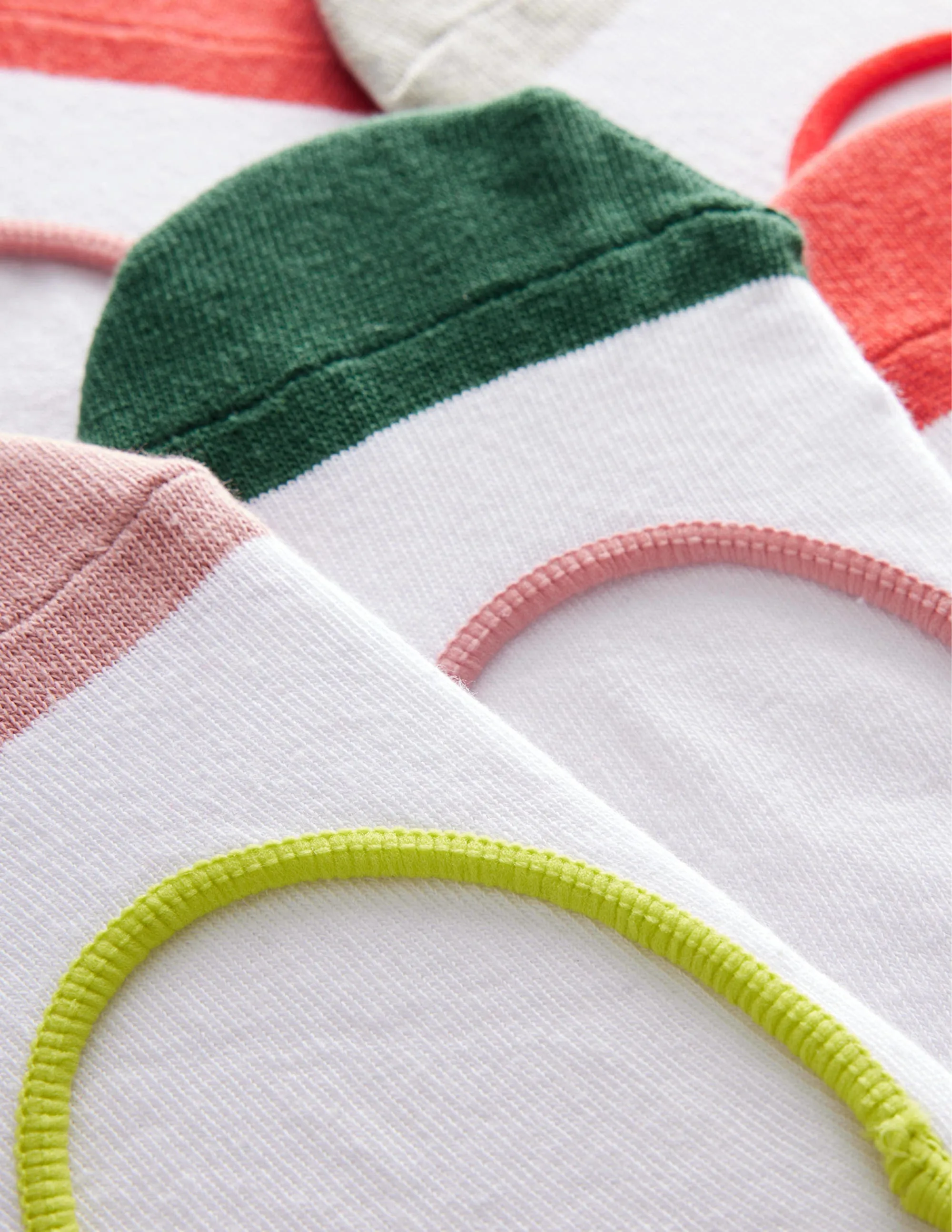 5 Pack Secret Socks-Pastel, Colourblock