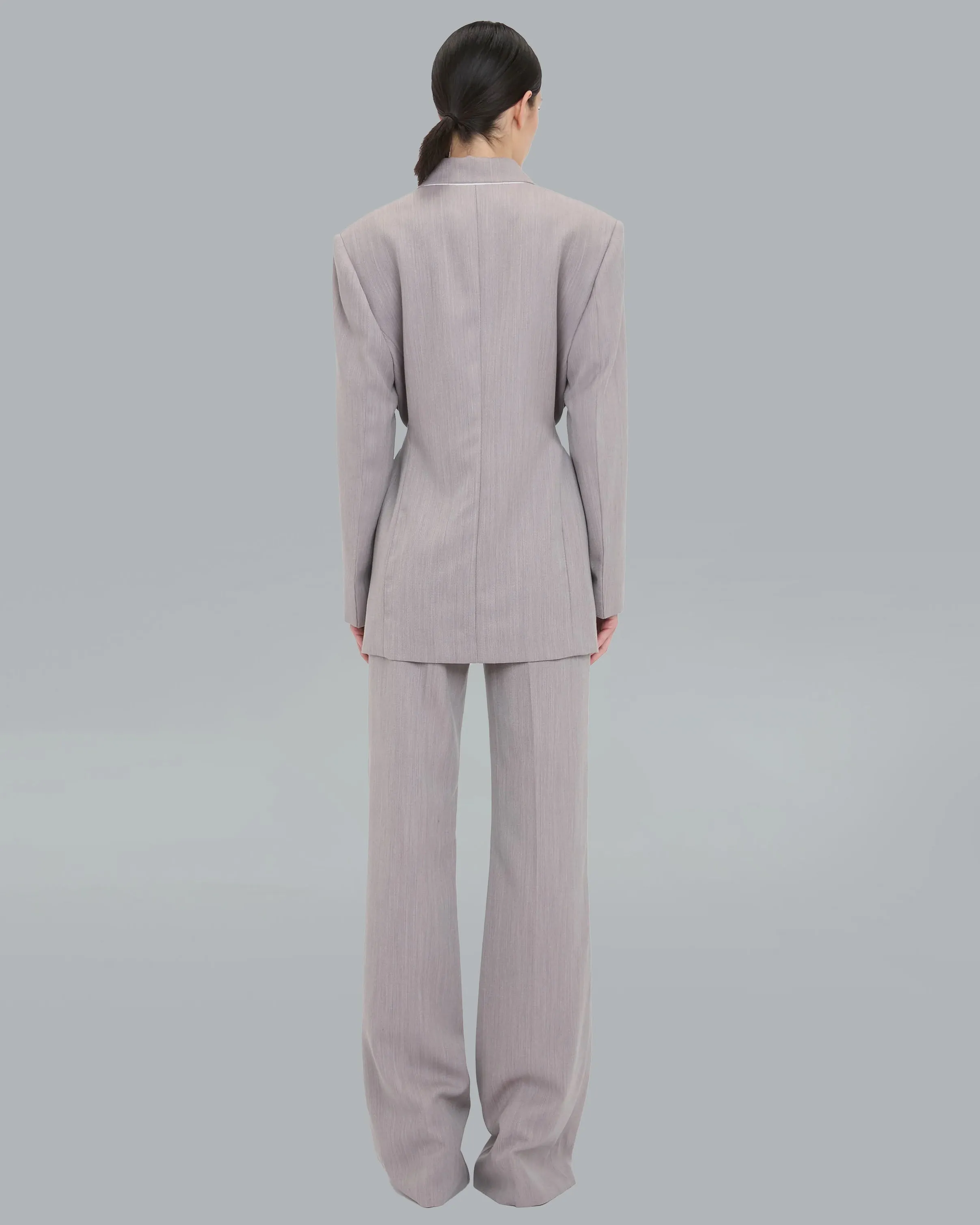 Belted Light Grey