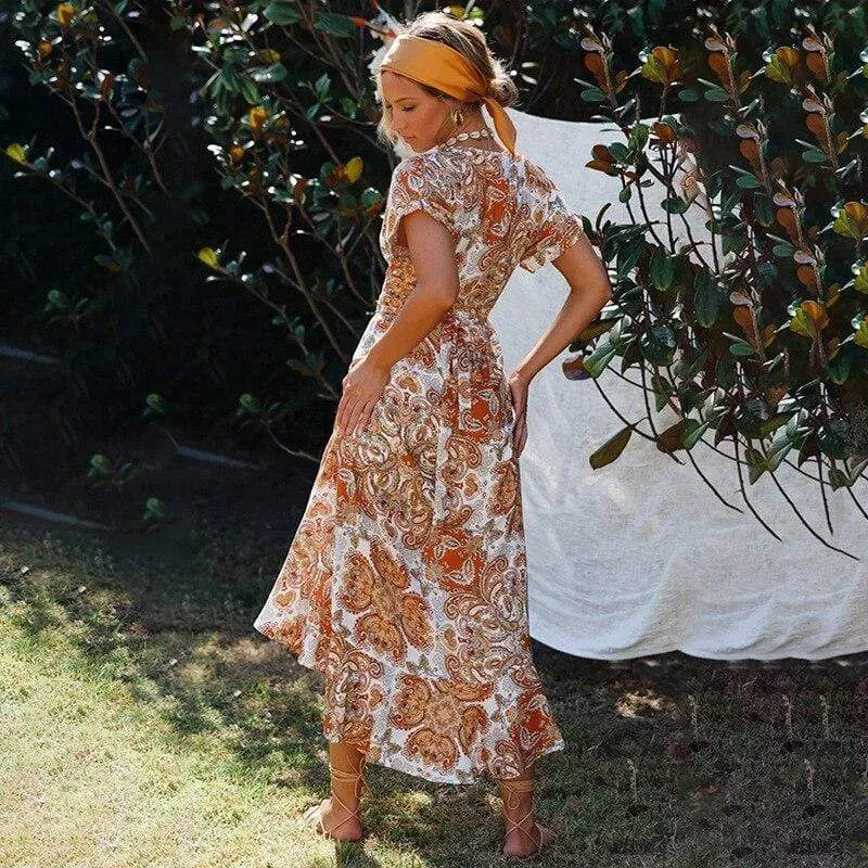 Bohemian Midi Dress