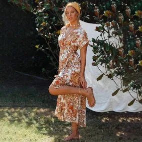 Bohemian Midi Dress