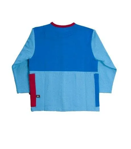 Cardigan: Red Blue