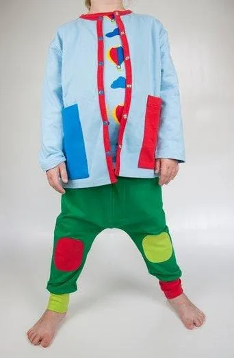 Cardigan: Red Blue