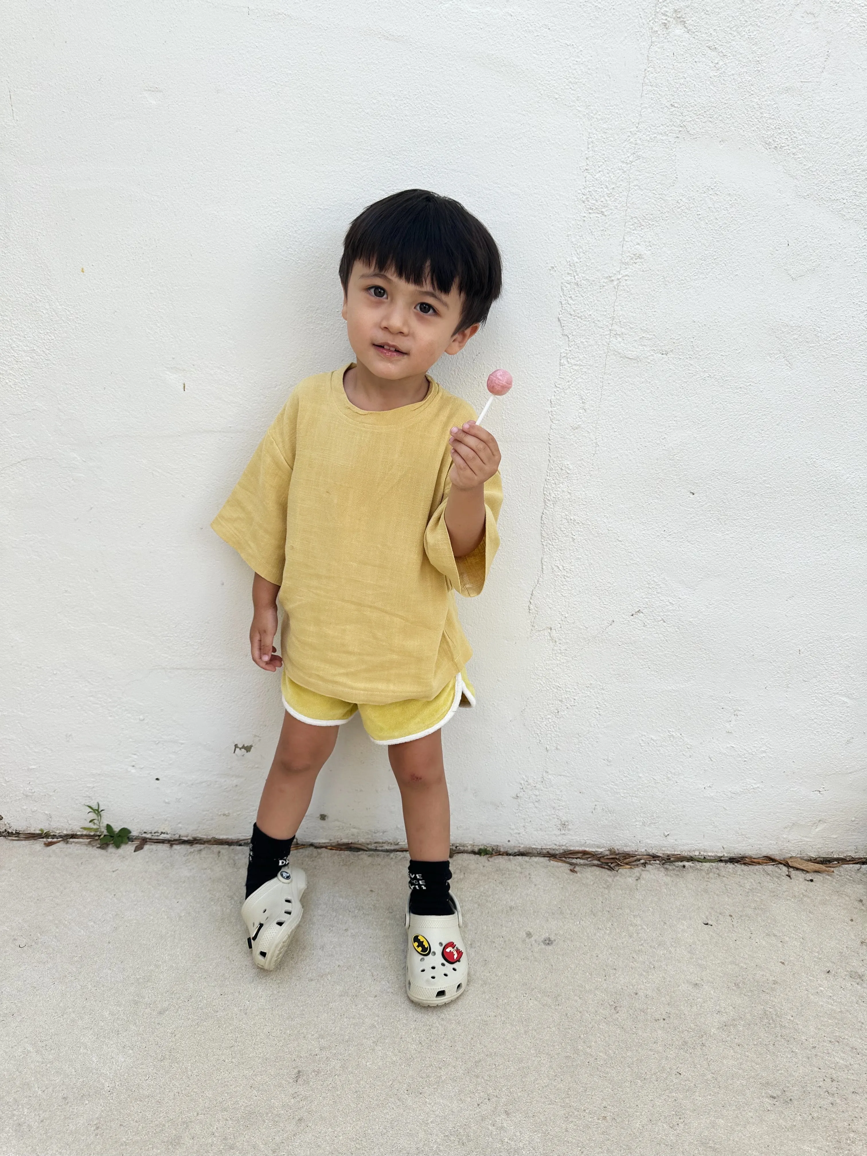 Casper Relaxed Tee - Saffron