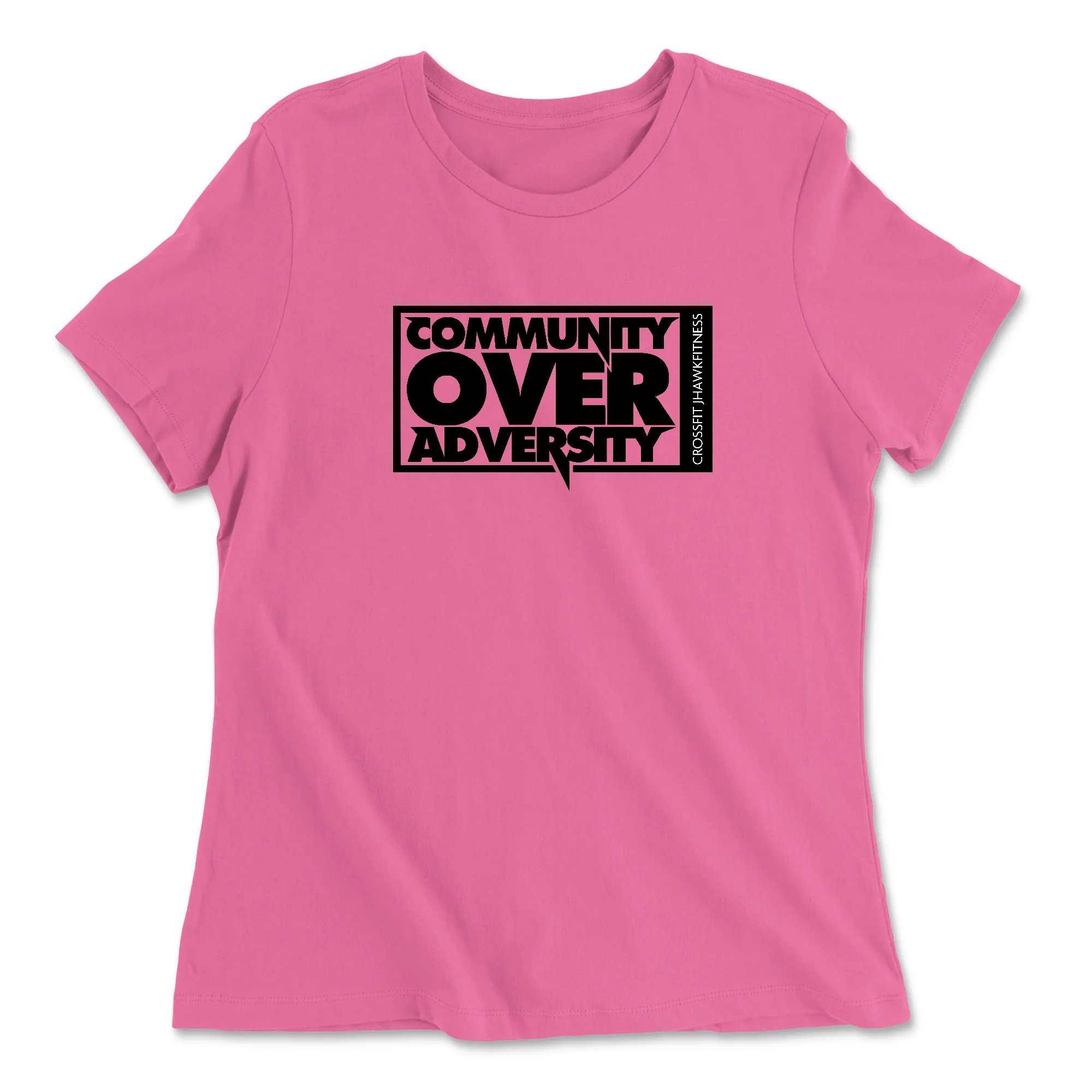 CrossFit Jhawkfitness Community Womens - Relaxed Jersey T-Shirt