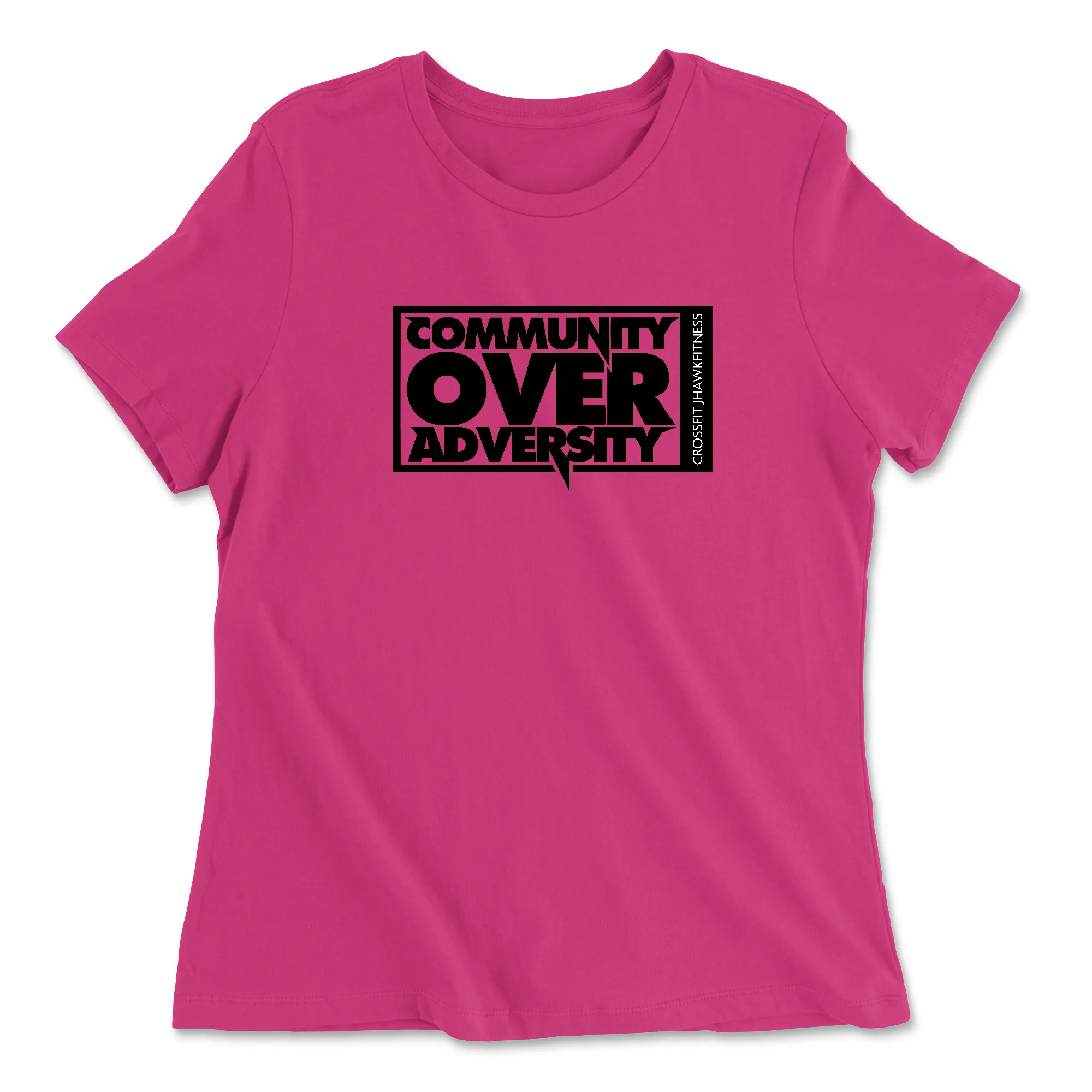 CrossFit Jhawkfitness Community Womens - Relaxed Jersey T-Shirt
