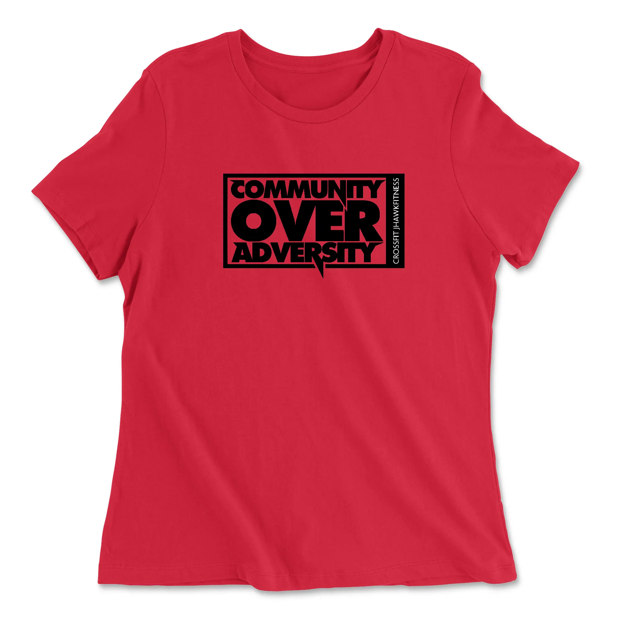 CrossFit Jhawkfitness Community Womens - Relaxed Jersey T-Shirt