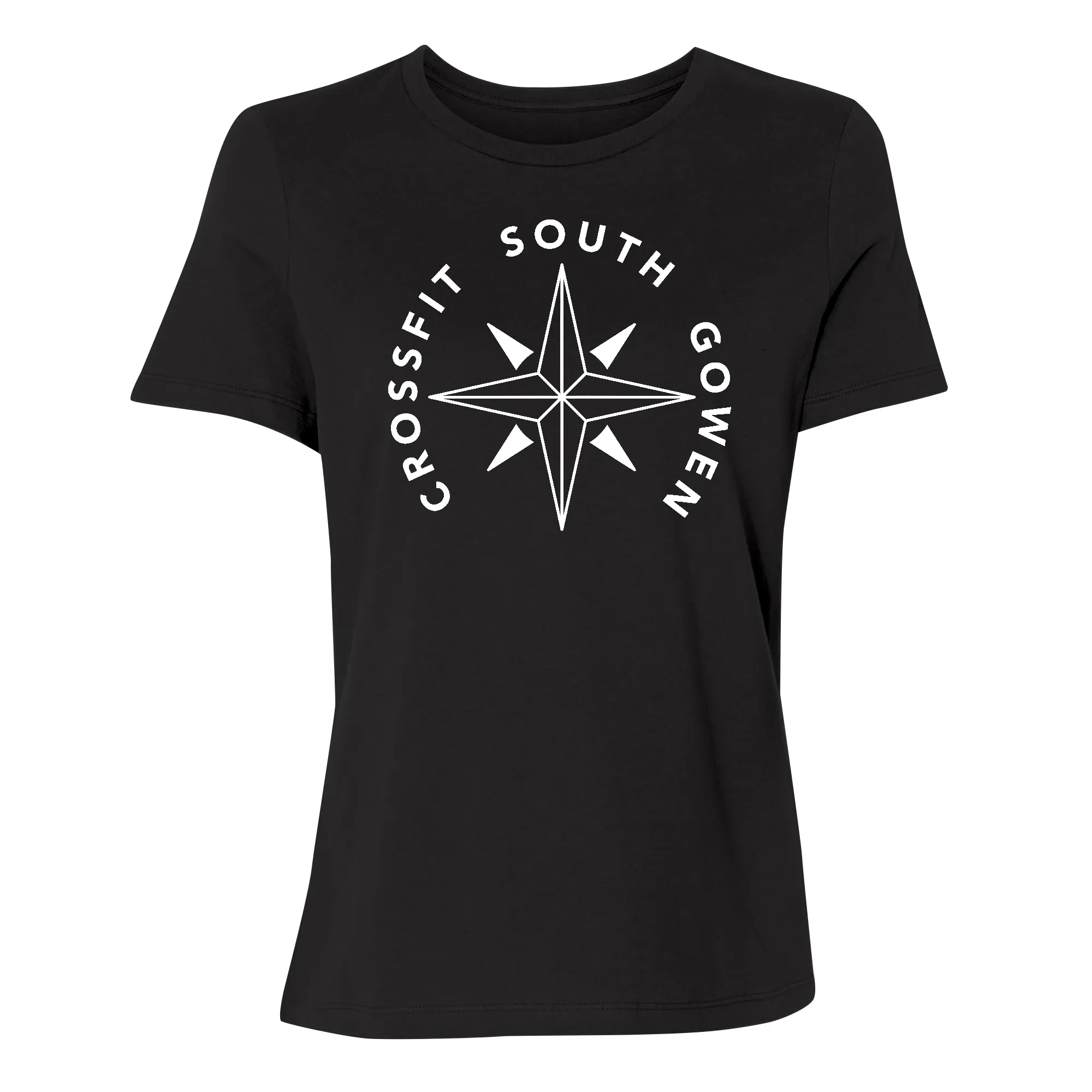 CrossFit South Gowen Compass Womens - Relaxed Jersey T-Shirt