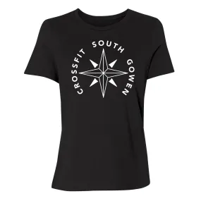 CrossFit South Gowen Compass Womens - Relaxed Jersey T-Shirt