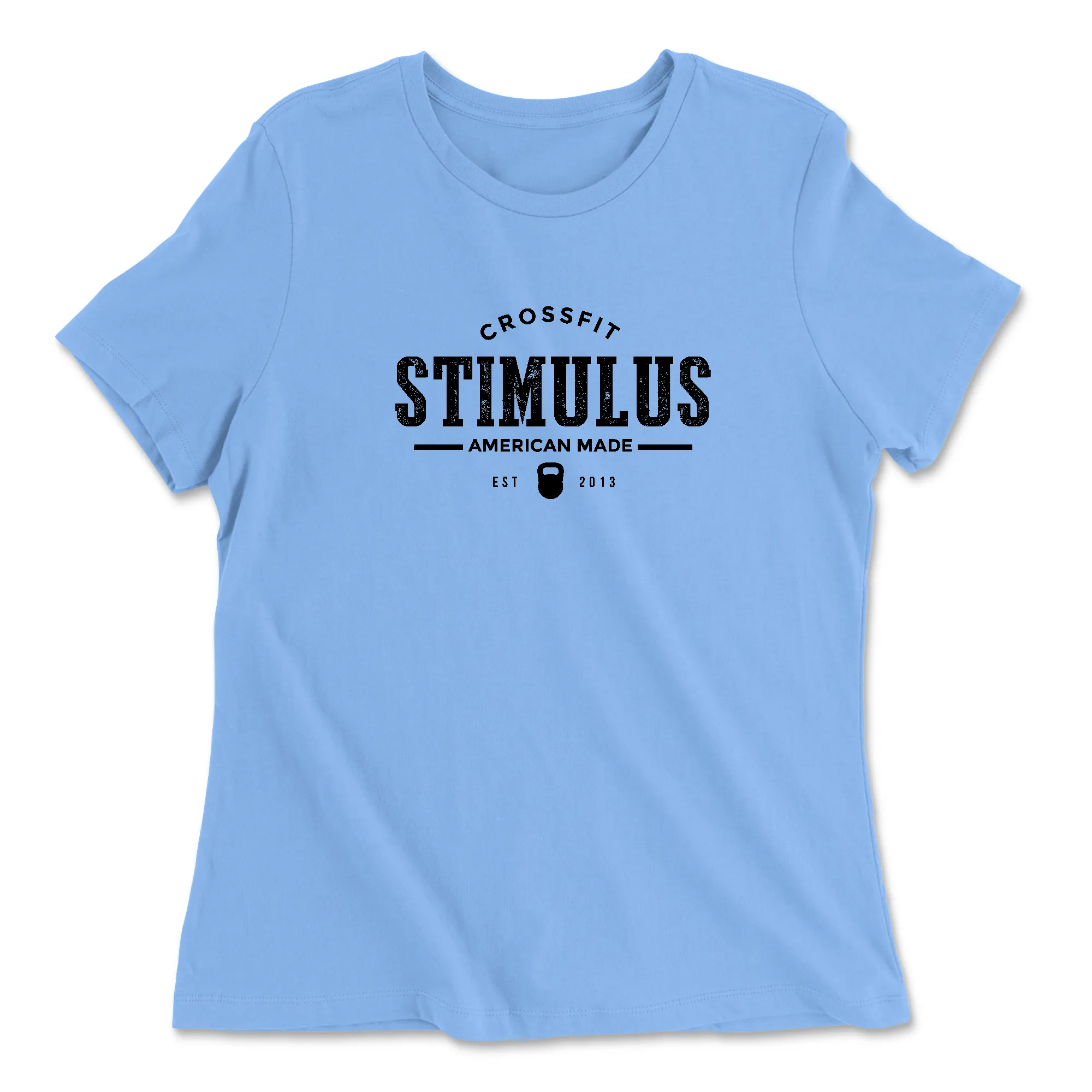 CrossFit Stimulus American Made  Womens - Relaxed Jersey T-Shirt