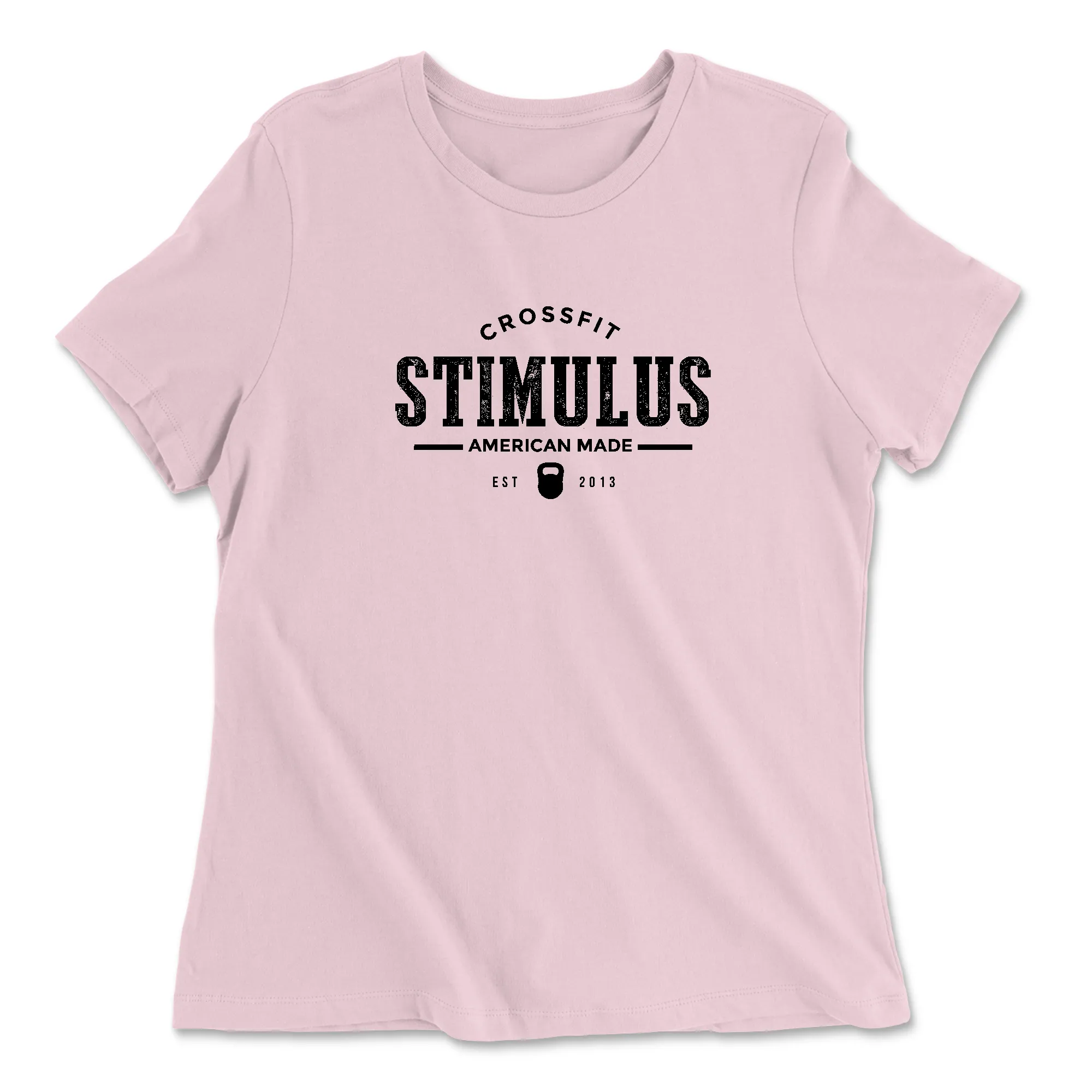 CrossFit Stimulus American Made  Womens - Relaxed Jersey T-Shirt