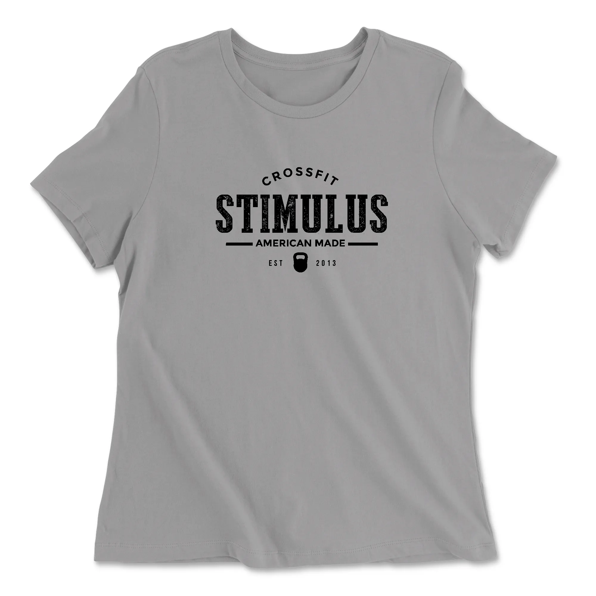 CrossFit Stimulus American Made  Womens - Relaxed Jersey T-Shirt