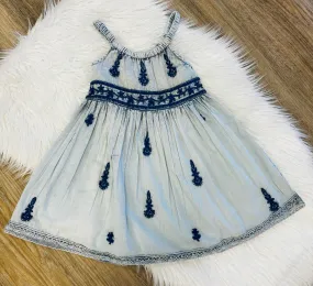 Denim Halter Dress