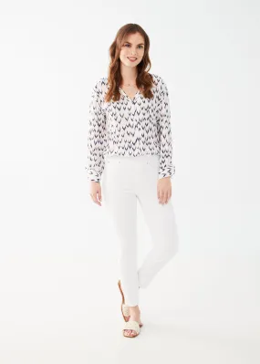 Euro Twill, Pull-On Slim Ankle Denim