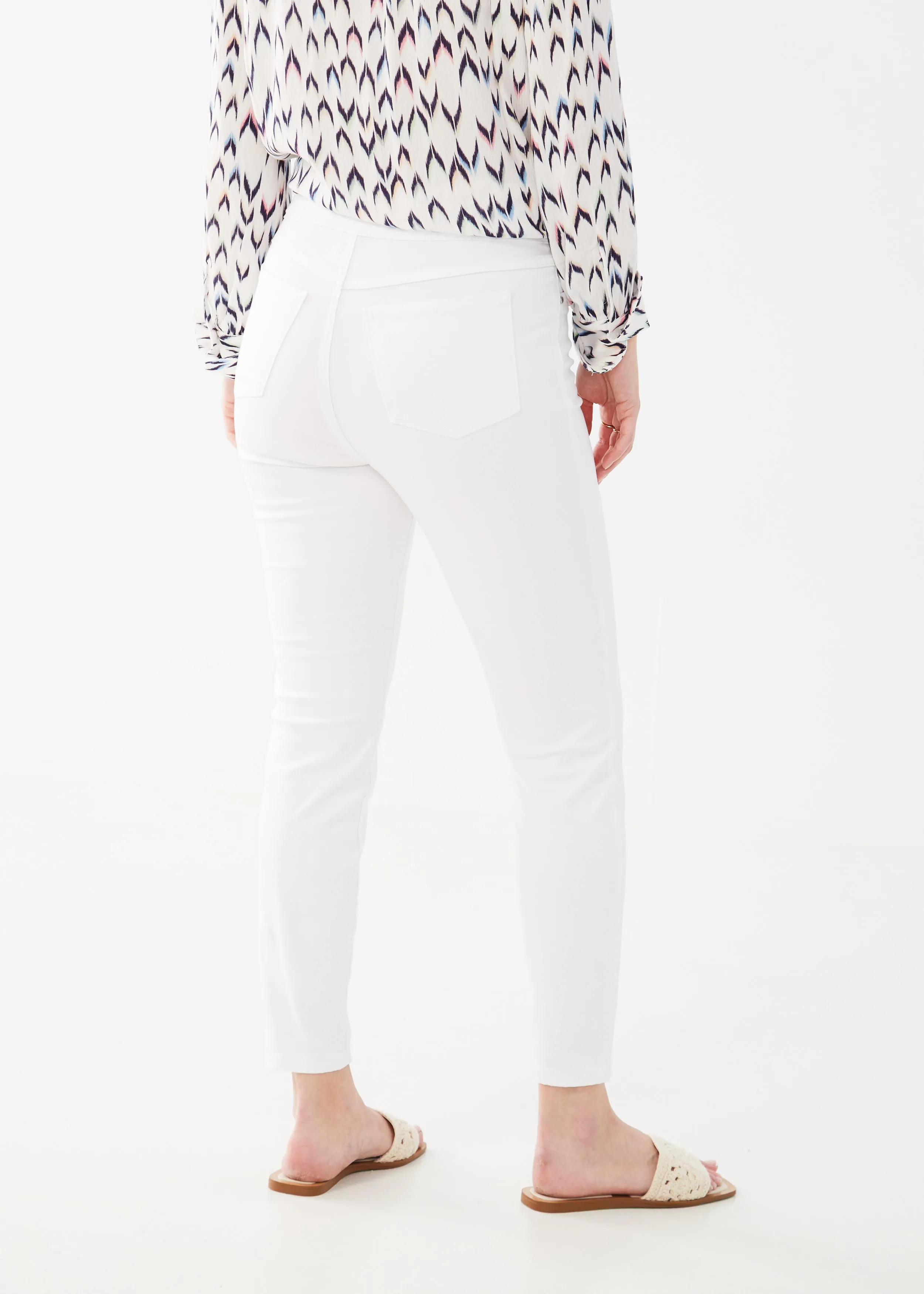 Euro Twill, Pull-On Slim Ankle Denim