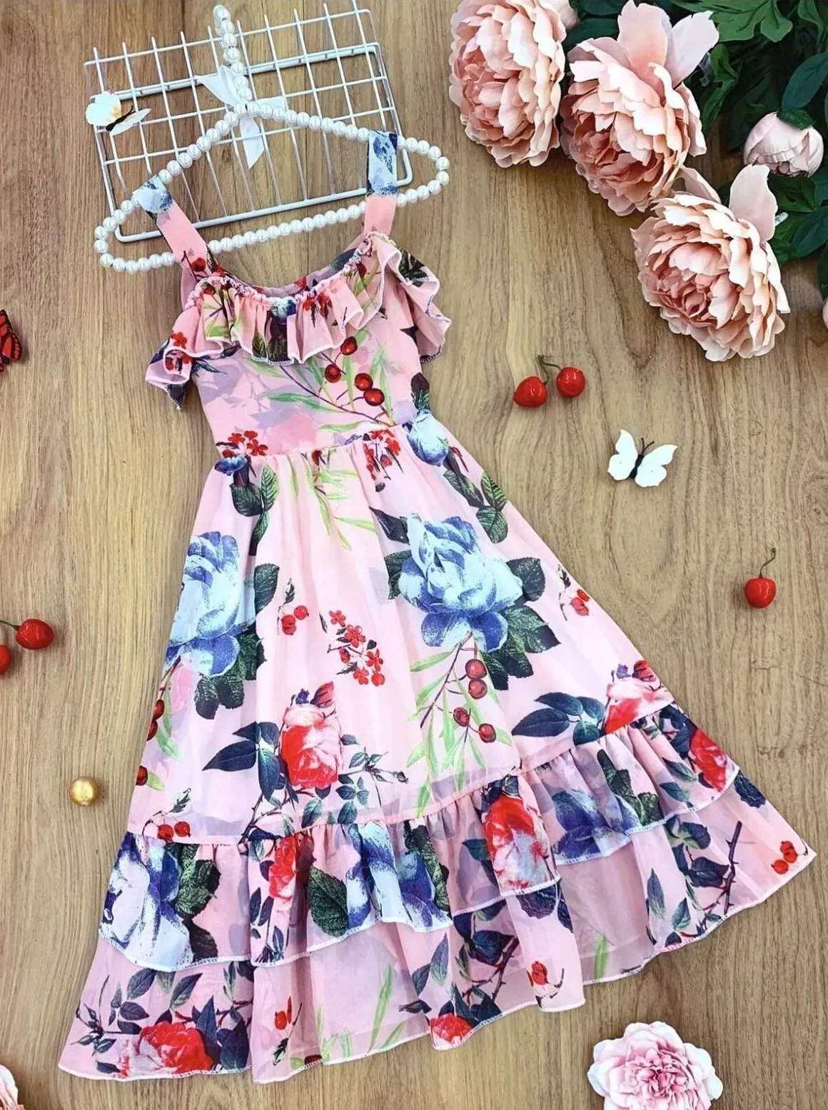Girls Flower Power Dress