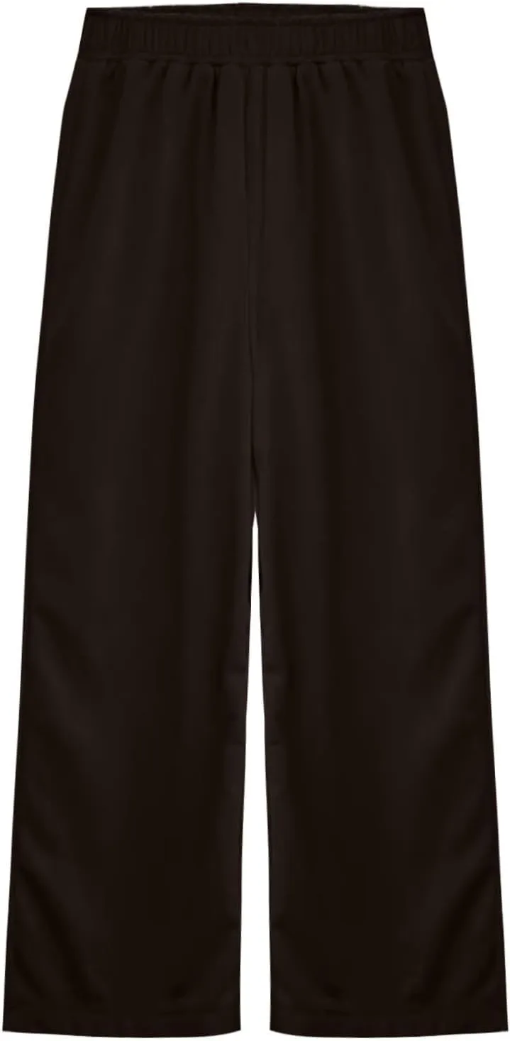 Girls Wide Leg Sweatpants Comfortable Loose Fit with Elastic Waist for Casual Chino Wear