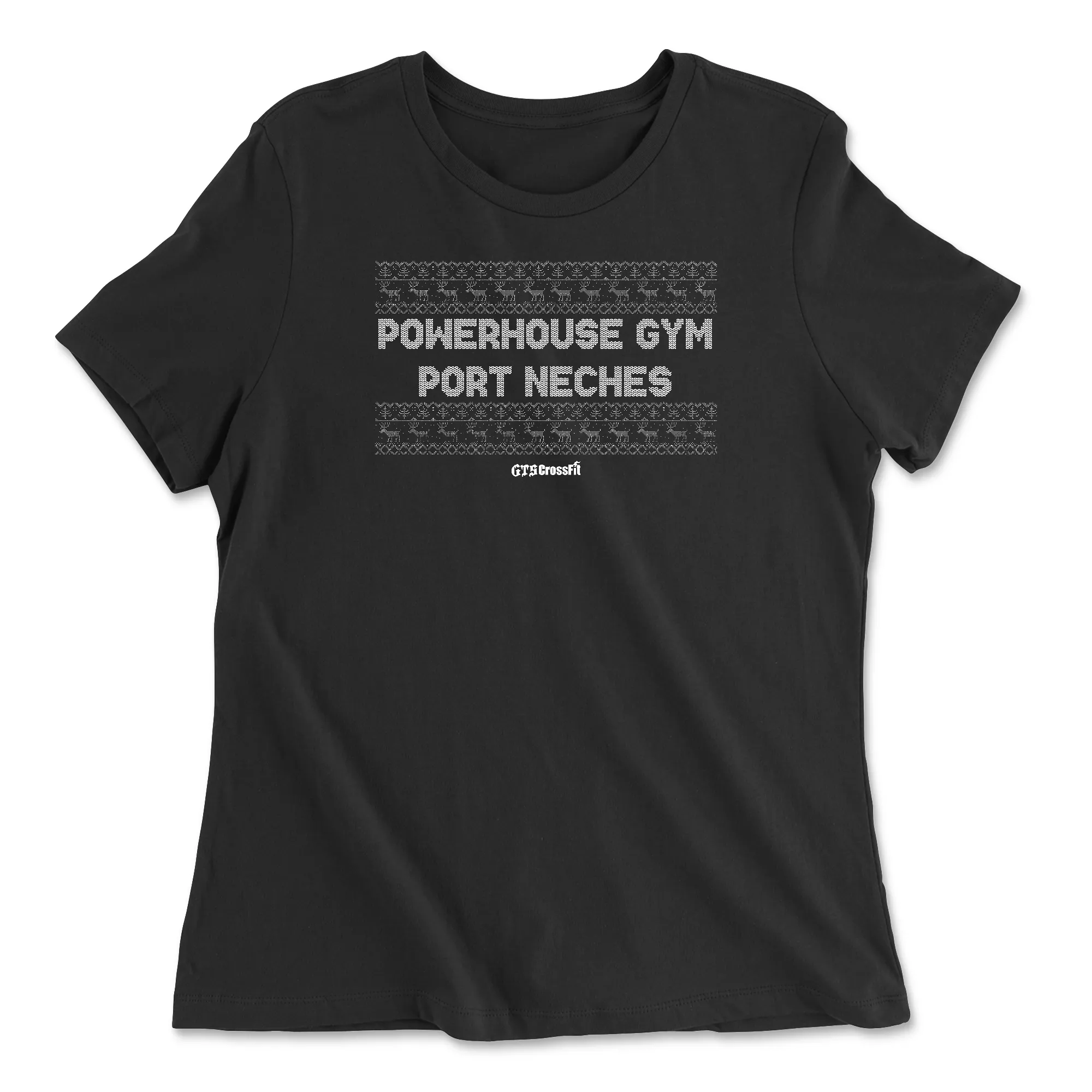 GTS CrossFit Christmas Womens - Relaxed Jersey T-Shirt