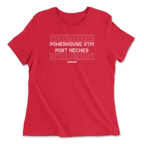 GTS CrossFit Christmas Womens - Relaxed Jersey T-Shirt
