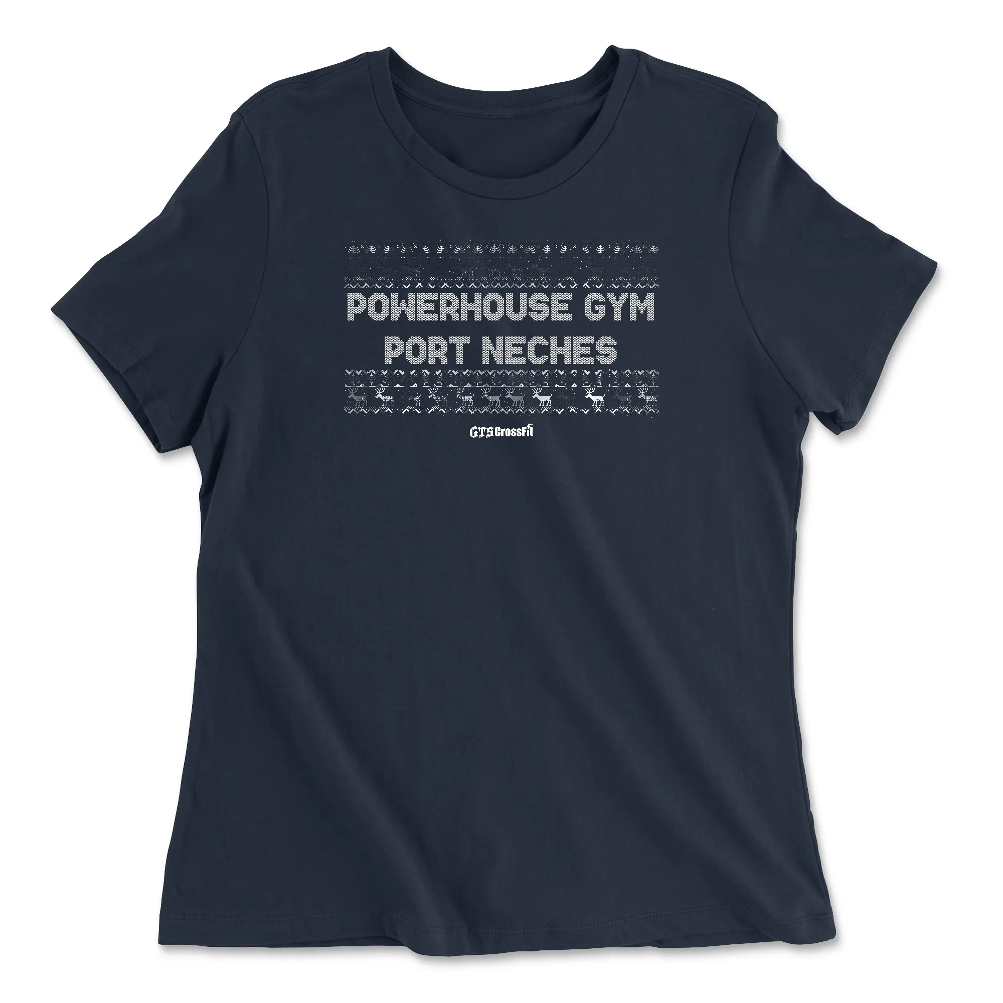 GTS CrossFit Christmas Womens - Relaxed Jersey T-Shirt