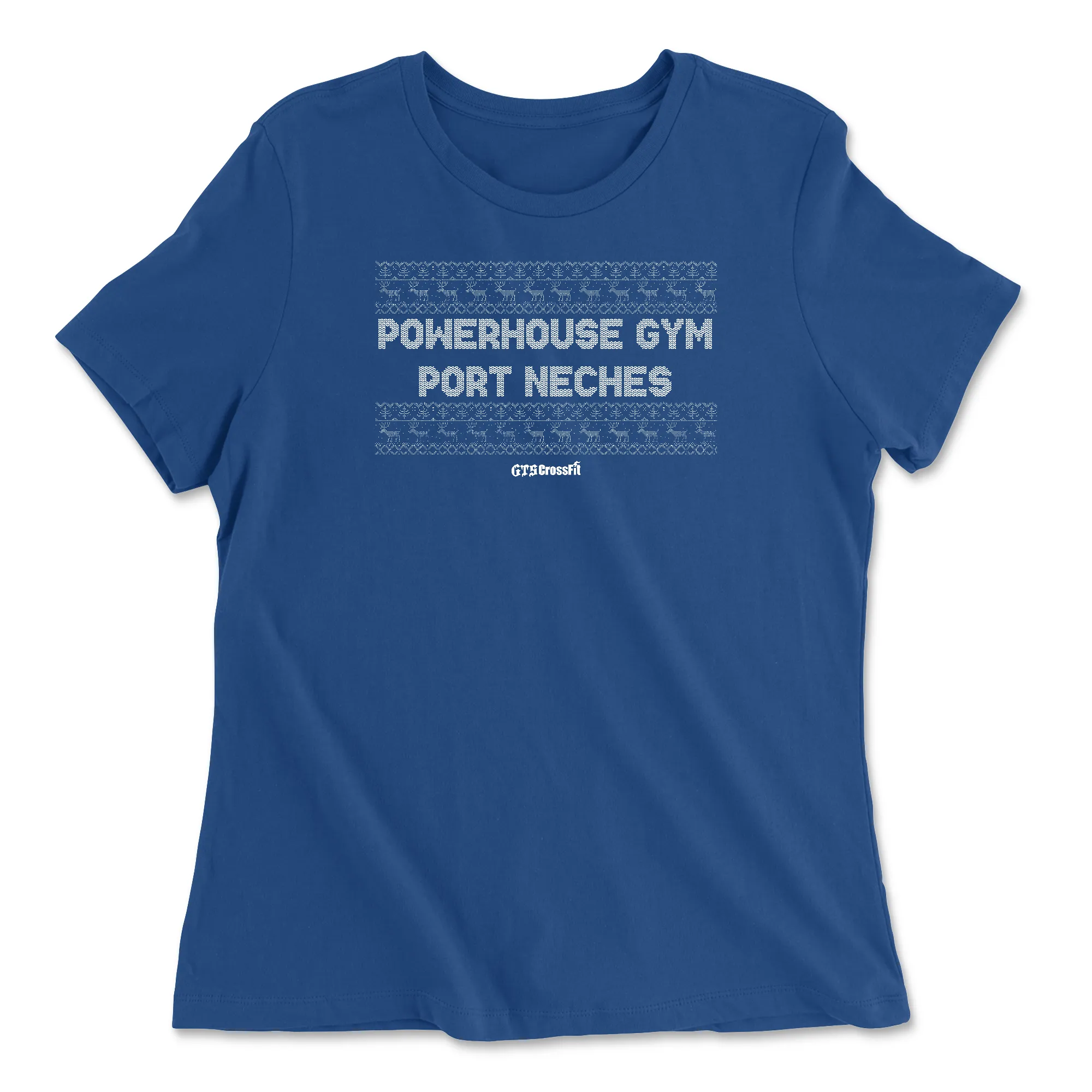 GTS CrossFit Christmas Womens - Relaxed Jersey T-Shirt