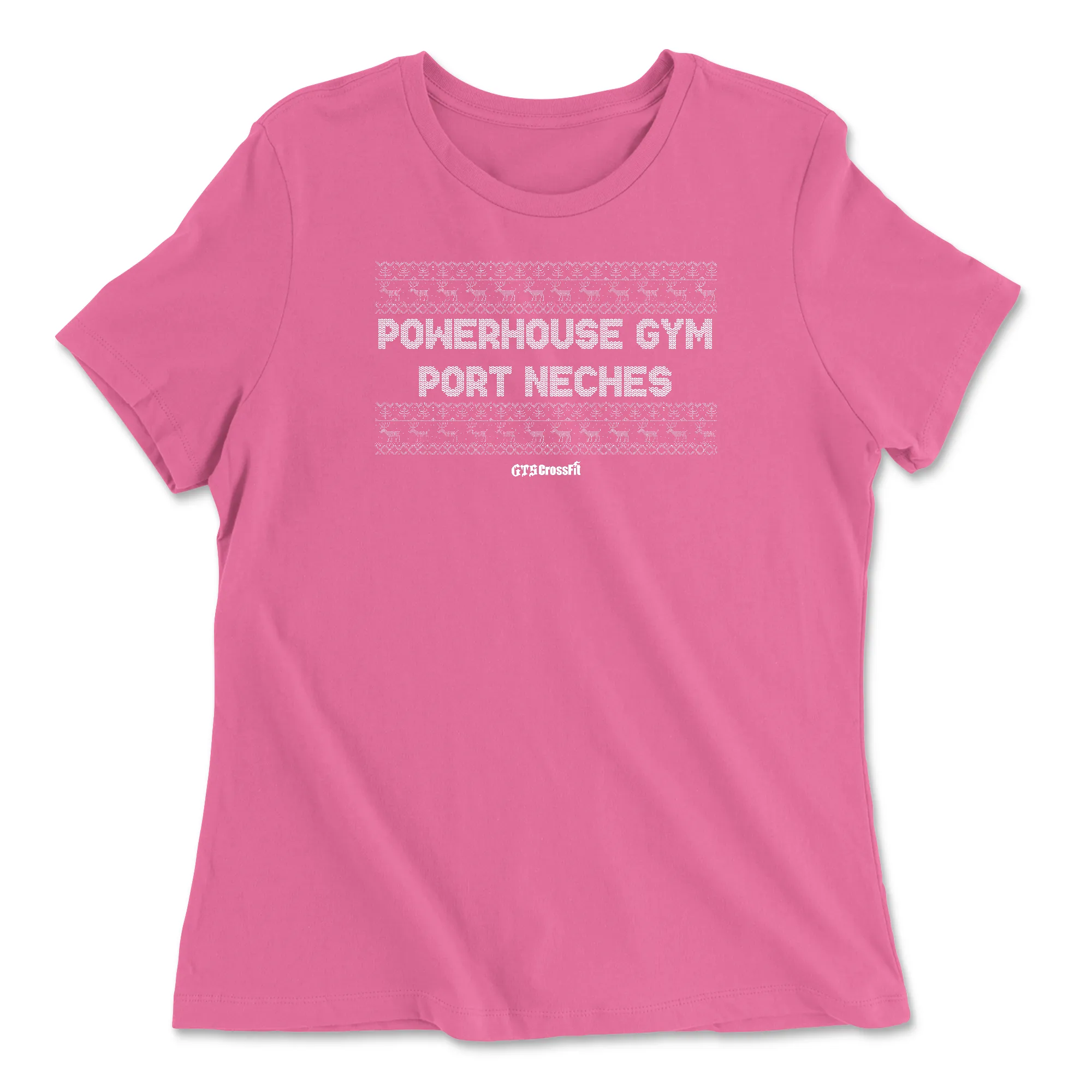 GTS CrossFit Christmas Womens - Relaxed Jersey T-Shirt