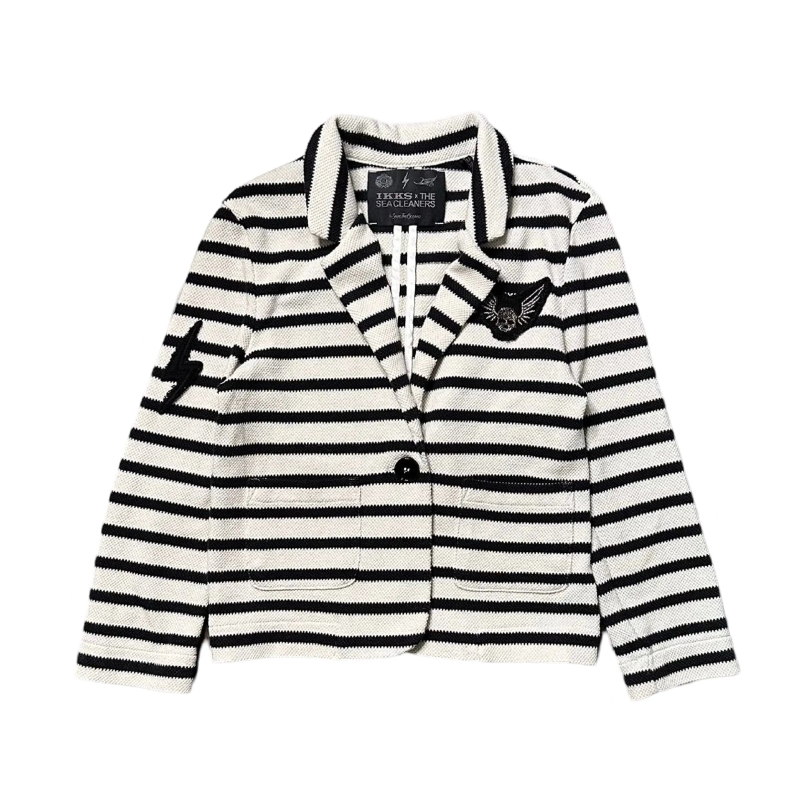Ikks x The Sea Cleaners Knit Blazer
