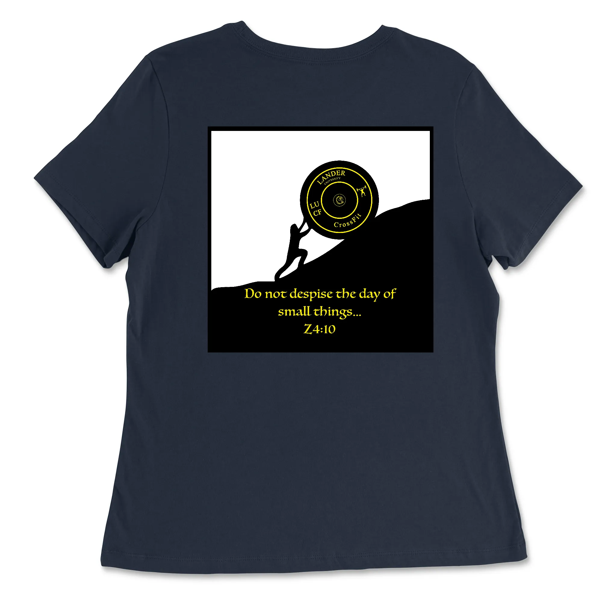 Lander University CrossFit Z4:10 Womens - Relaxed Jersey T-Shirt