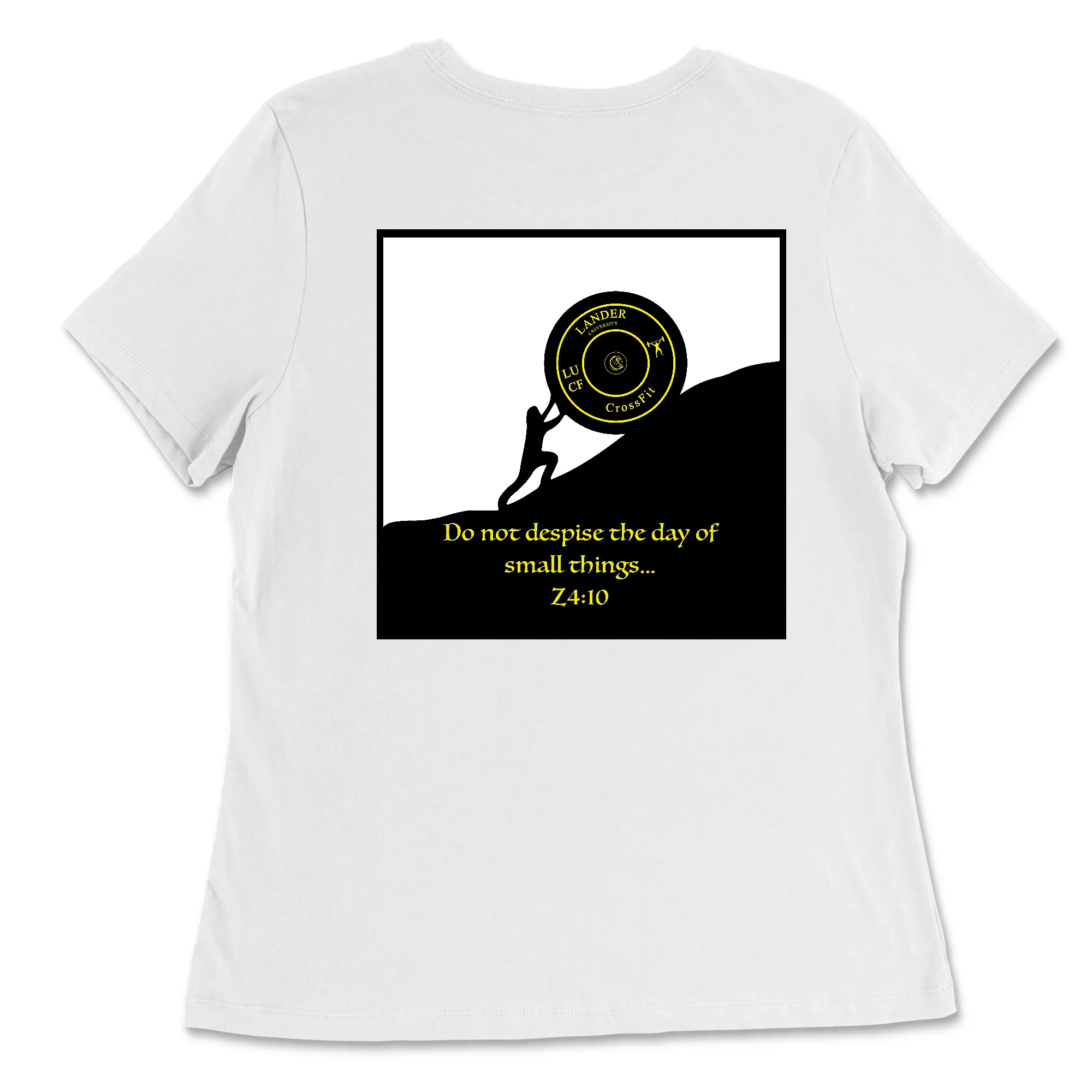Lander University CrossFit Z4:10 Womens - Relaxed Jersey T-Shirt