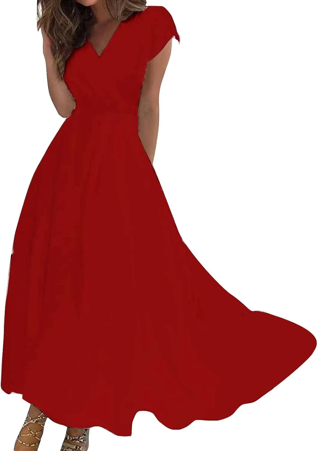 Lavender Dress for Women Elegant High Waist Strapless Stylish Dressers Casual Spring Dresses 2025 Solid Color Plus Size Dress