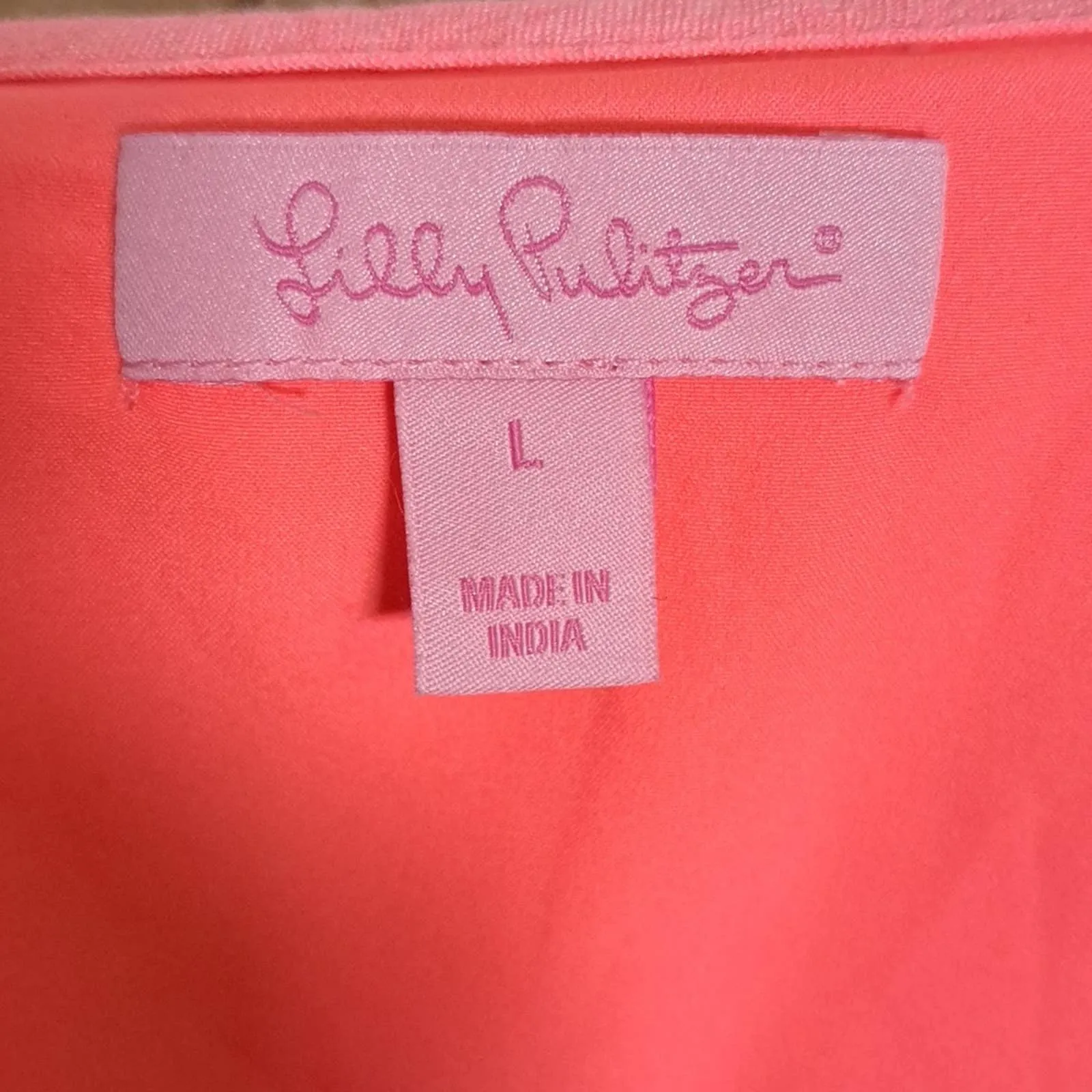 Lilly Pulitzer Rachelle Dress in Pink Sun Ray Large