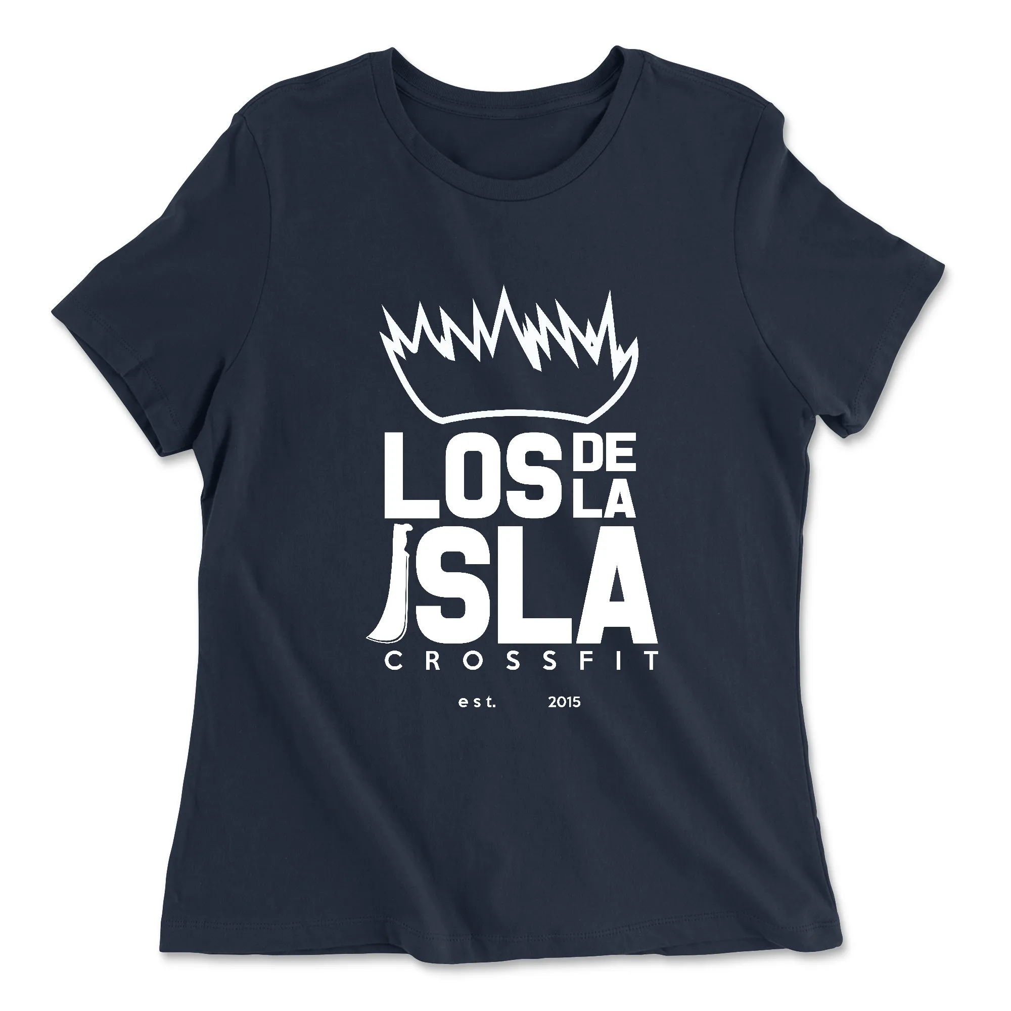Los De La Isla CrossFit One Color Womens - Relaxed Jersey T-Shirt