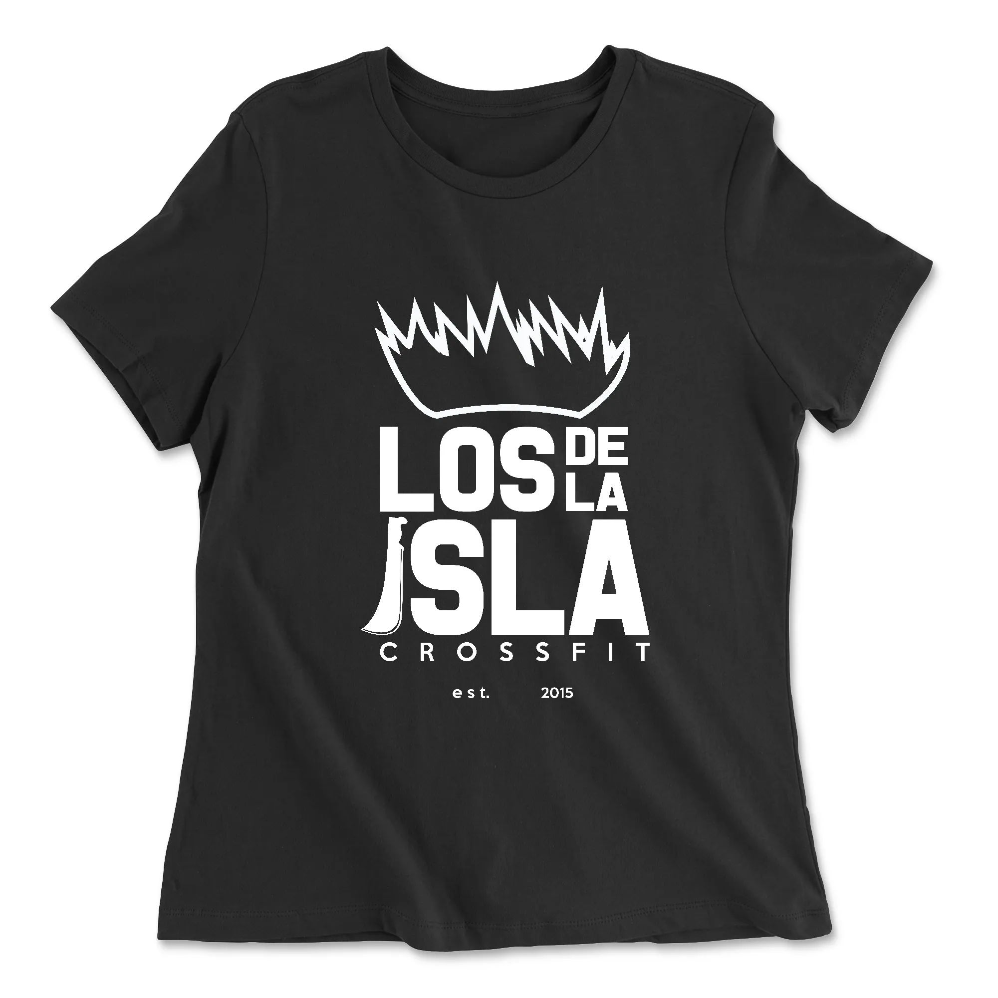 Los De La Isla CrossFit One Color Womens - Relaxed Jersey T-Shirt