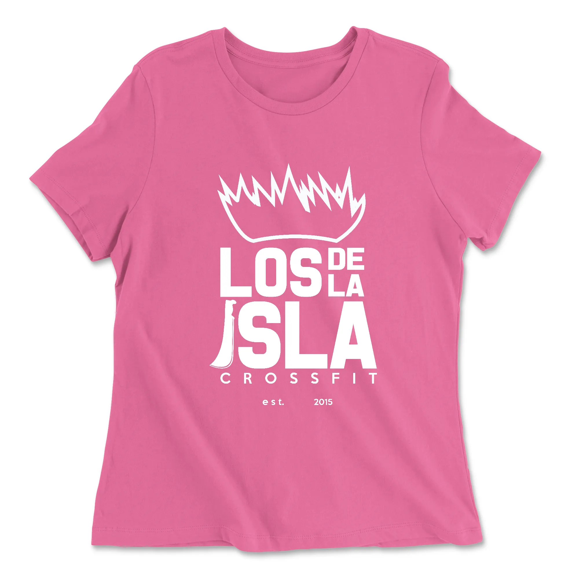 Los De La Isla CrossFit One Color Womens - Relaxed Jersey T-Shirt