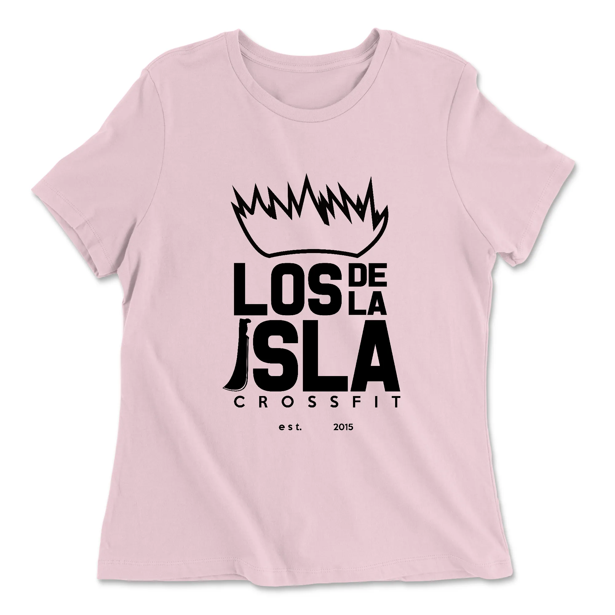 Los De La Isla CrossFit One Color Womens - Relaxed Jersey T-Shirt