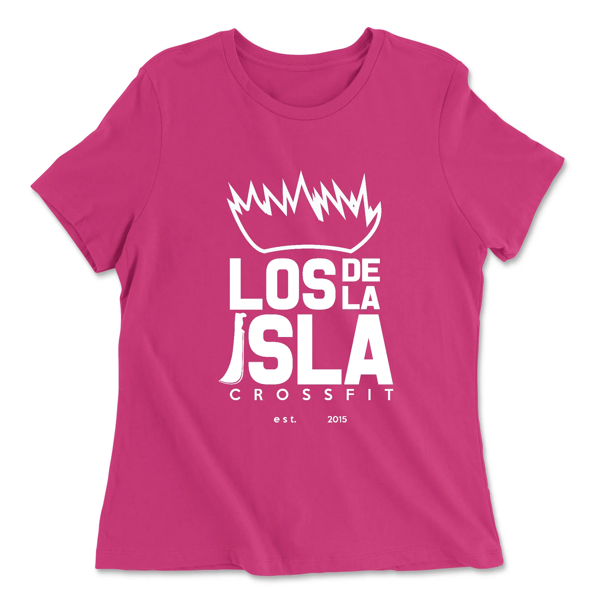 Los De La Isla CrossFit One Color Womens - Relaxed Jersey T-Shirt