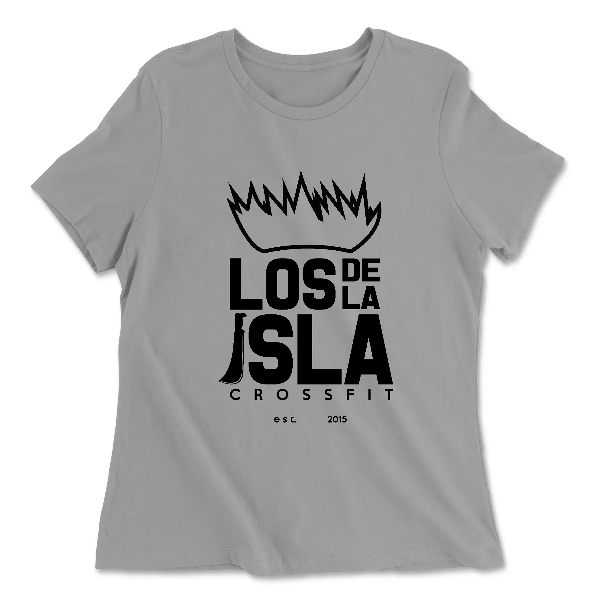 Los De La Isla CrossFit One Color Womens - Relaxed Jersey T-Shirt