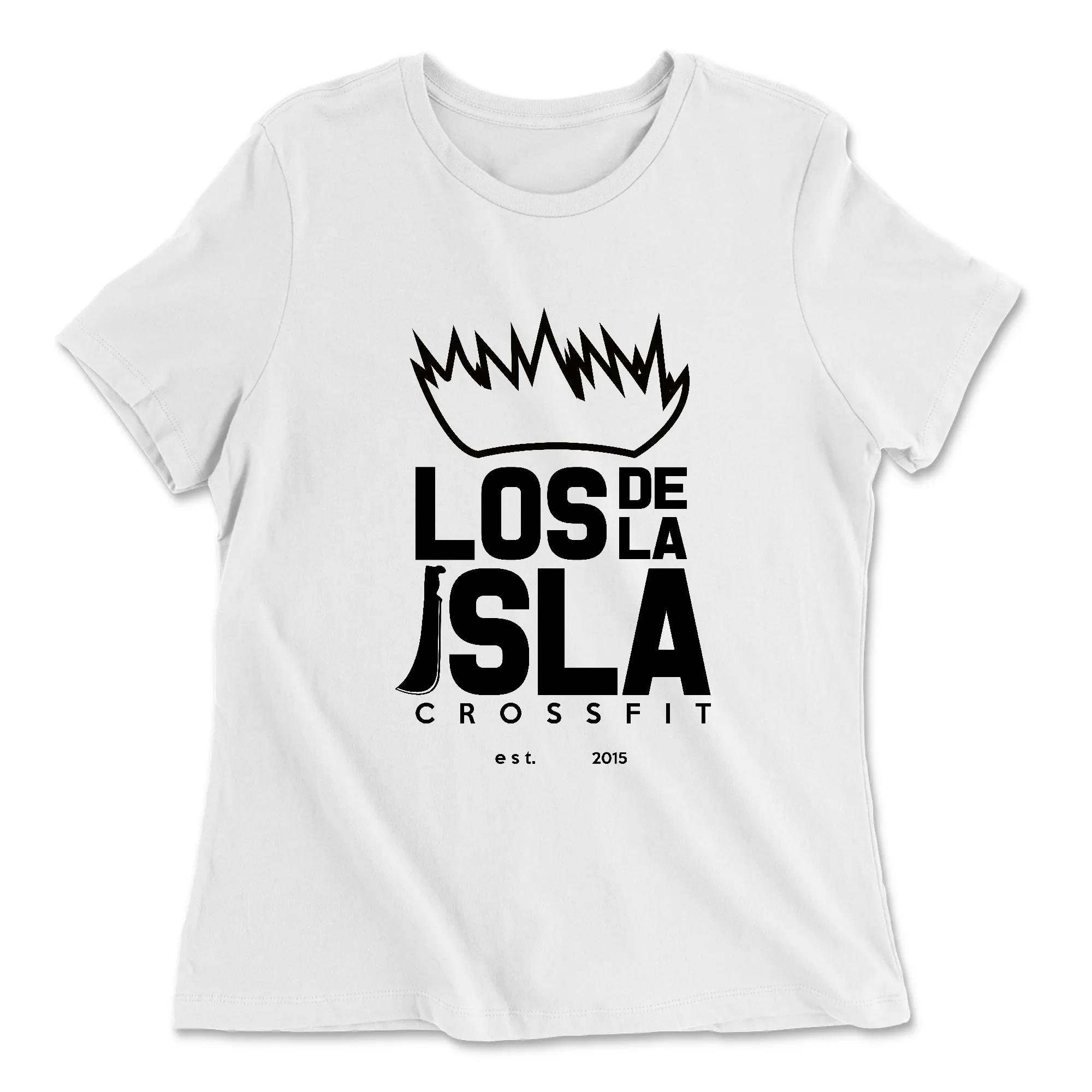 Los De La Isla CrossFit One Color Womens - Relaxed Jersey T-Shirt