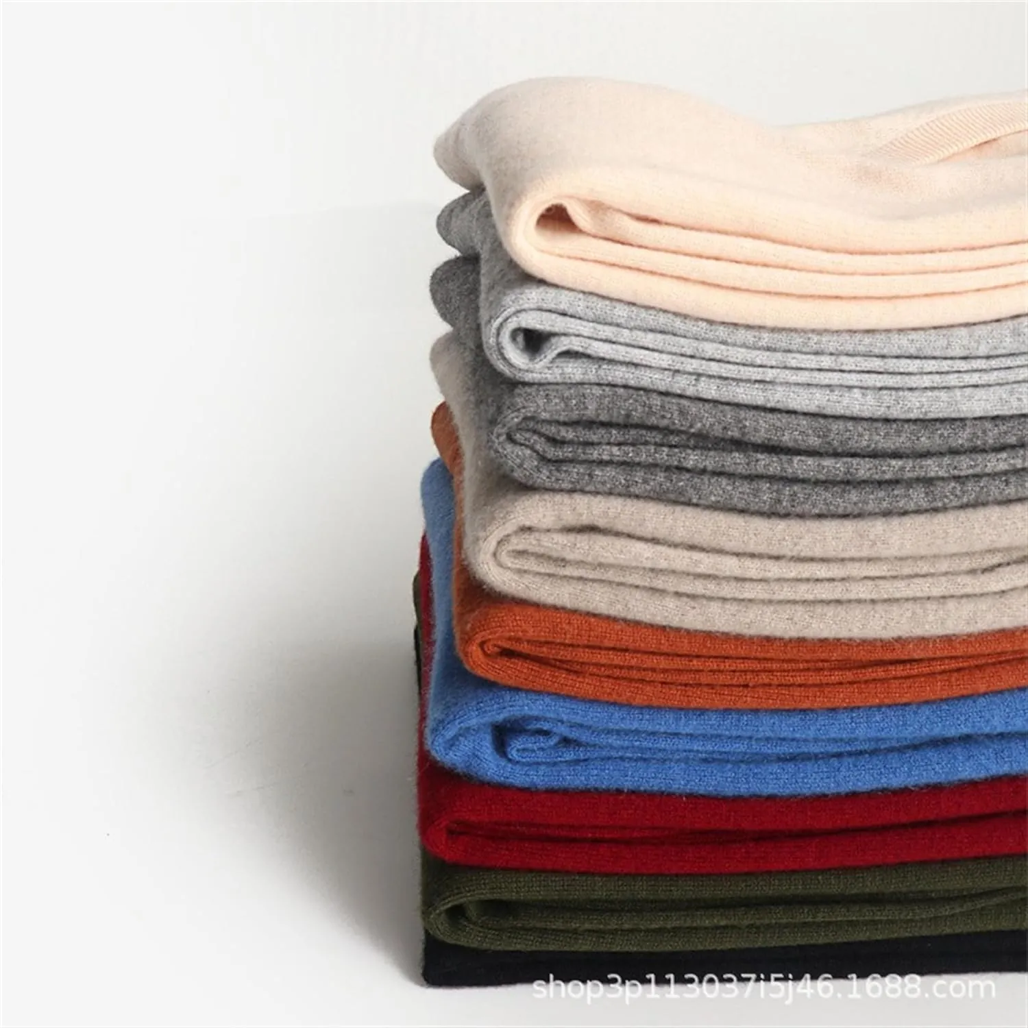 Maiyifu-GJ Men's Winter Comfortable Sweater V-Neck/Round Solid Color Jumper Warm Comfortable Pullover
