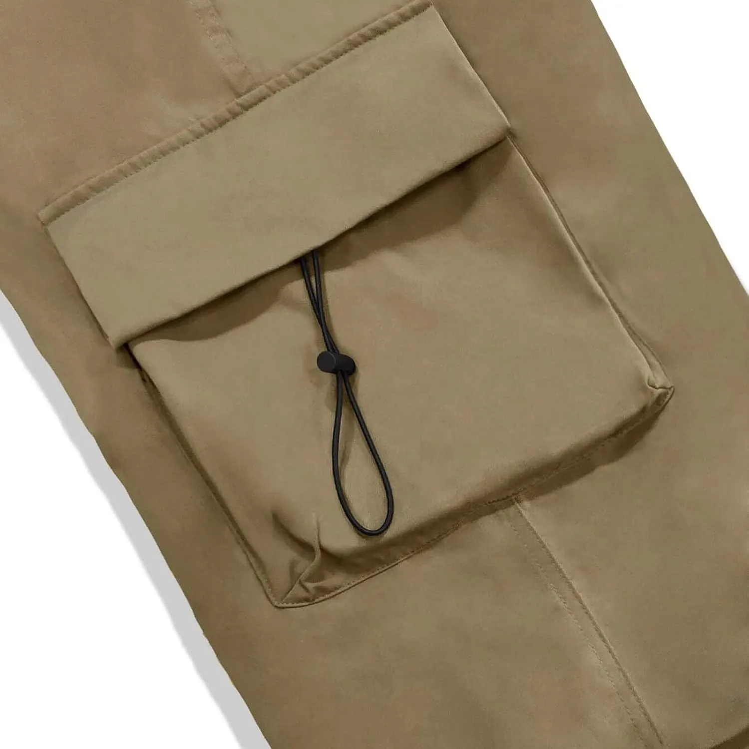 Men Baggy Cargo Pants Drawstring Casual Parachute Pants Trendy Loose Harem Joggers Sweatpants Streetwear with Pockets
