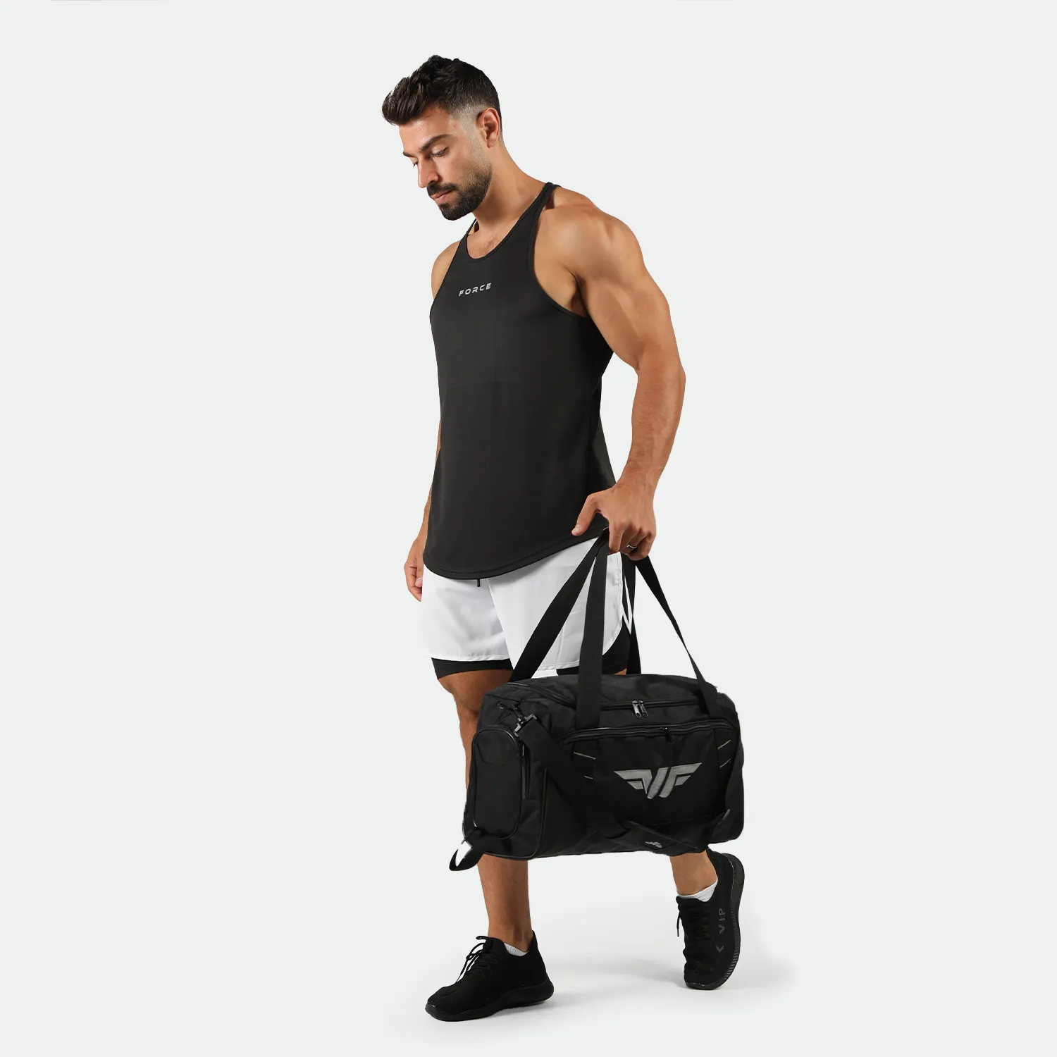 MEN-GO-BEYOND-MESH-TANK (BLACK)