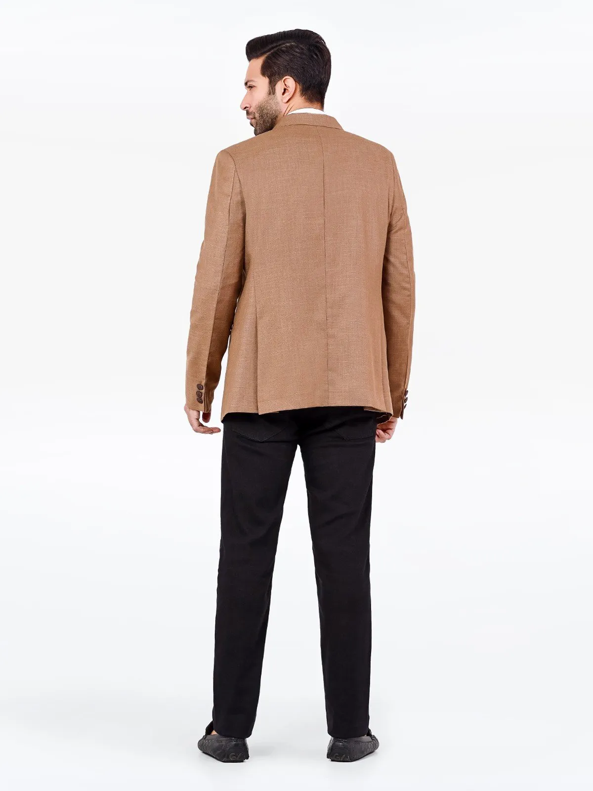 Men's Light Brown Blazer - EMTB22-6804