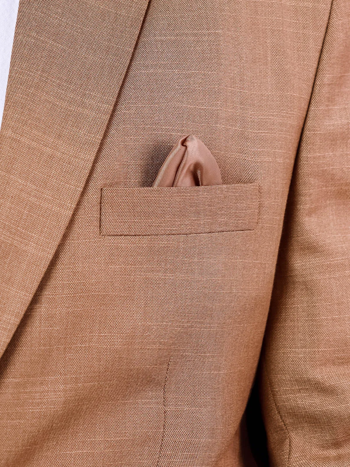 Men's Light Brown Blazer - EMTB22-6804