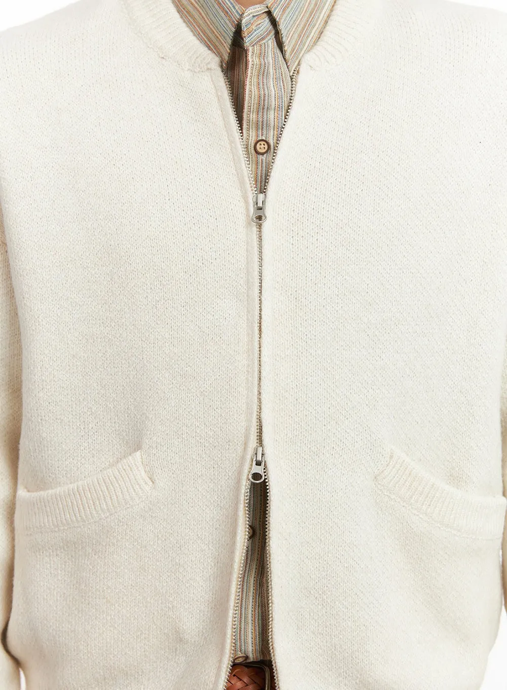 Men's Soft Zip-Up Cardigan IM527