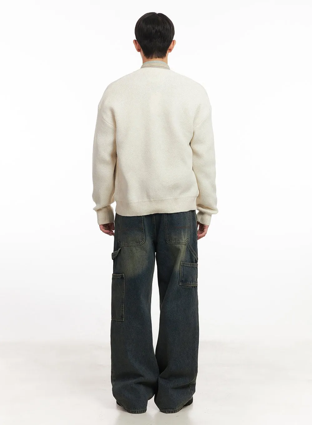 Men's Soft Zip-Up Cardigan IM527