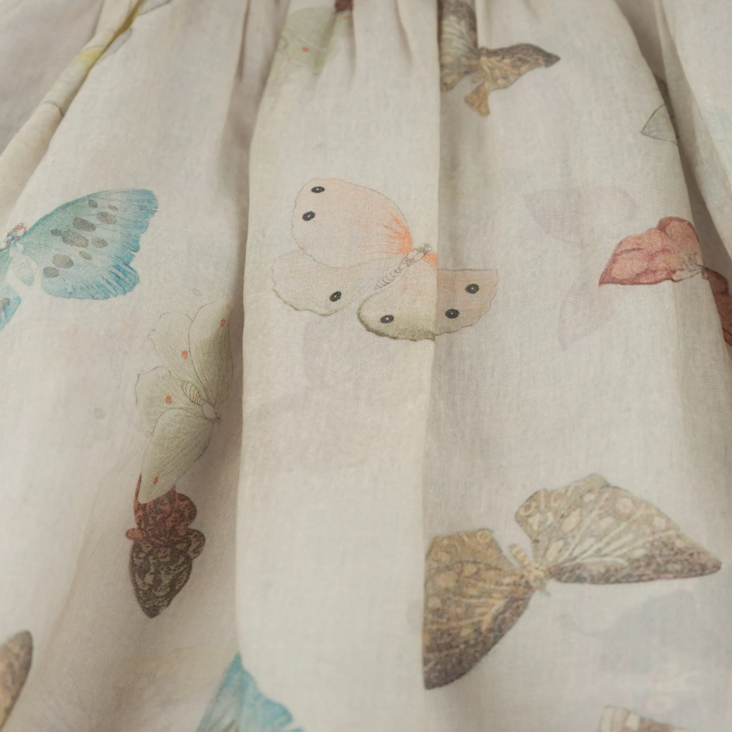 oh baby! Brandie Dress - Butterfly Garden - Natural