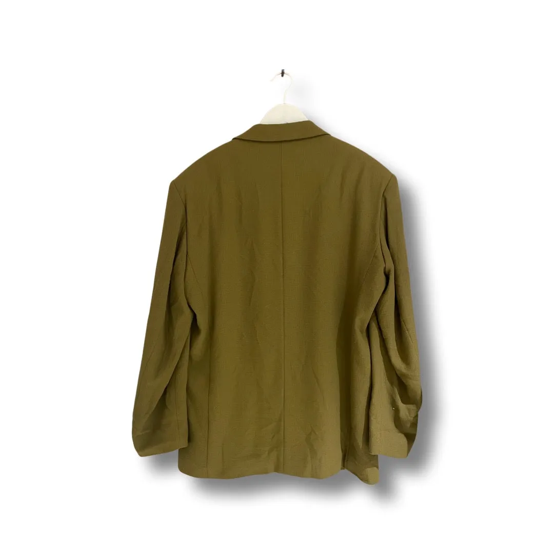 olive green vintage blazer.