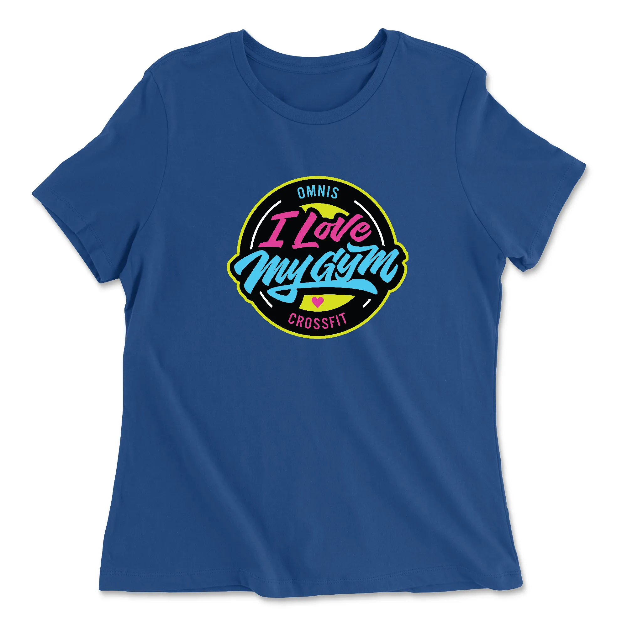 Omnis CrossFit I Love My Gym Womens - Relaxed Jersey T-Shirt