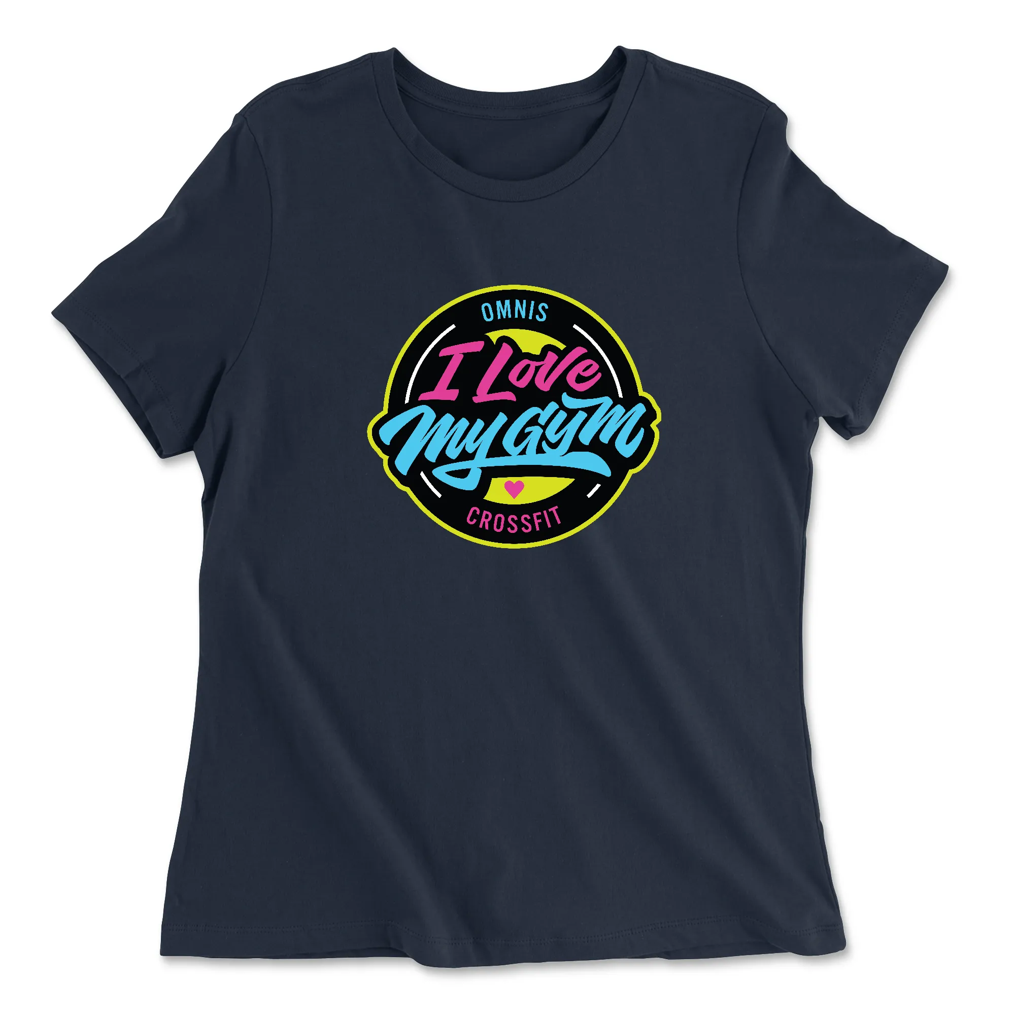 Omnis CrossFit I Love My Gym Womens - Relaxed Jersey T-Shirt