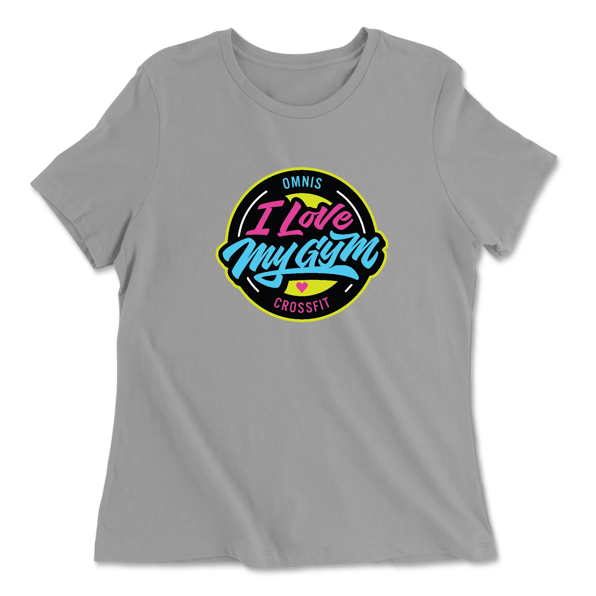 Omnis CrossFit I Love My Gym Womens - Relaxed Jersey T-Shirt